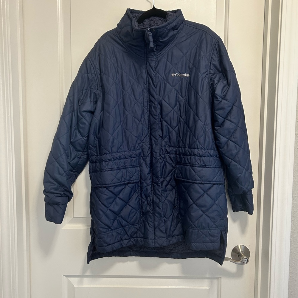 Columbia Women's Quilted Puffer Jacket - Navy